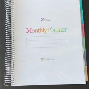 Erin Condren Monthly Planner